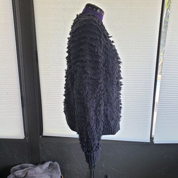 Universal Thread Black Looped Cardigan Sweater - Picture 4 of 9